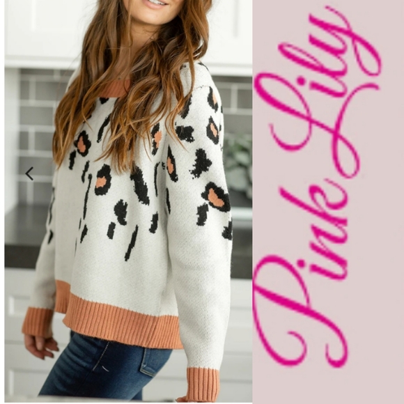 Pink Lily Sweaters - Wrapped In Your Arms Sweater, Dusty Pink